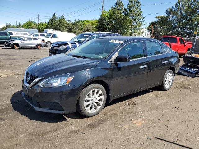 nissan sentra s 2019 3n1ab7ap5kl614795