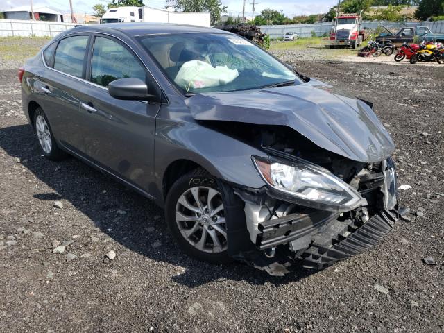 nissan sentra s 2019 3n1ab7ap5kl618376