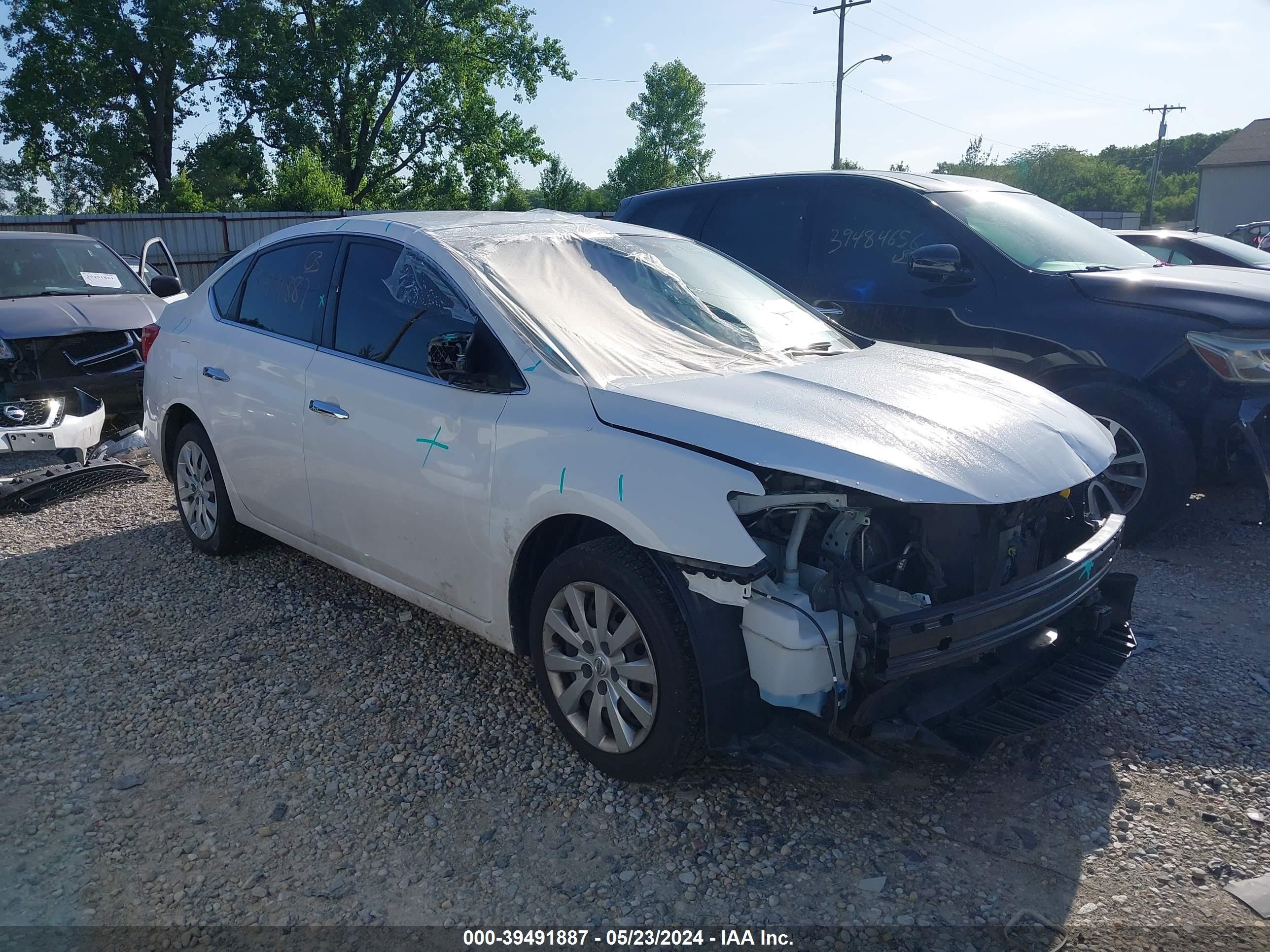 nissan sentra 2019 3n1ab7ap5ky233063