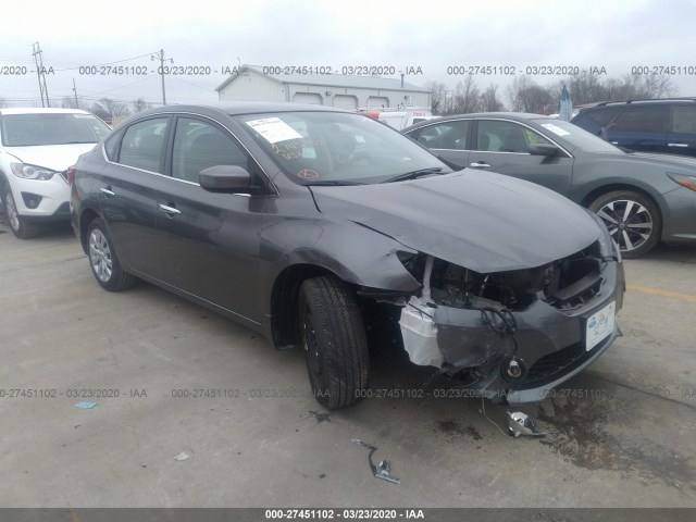 nissan sentra 2019 3n1ab7ap5ky309669