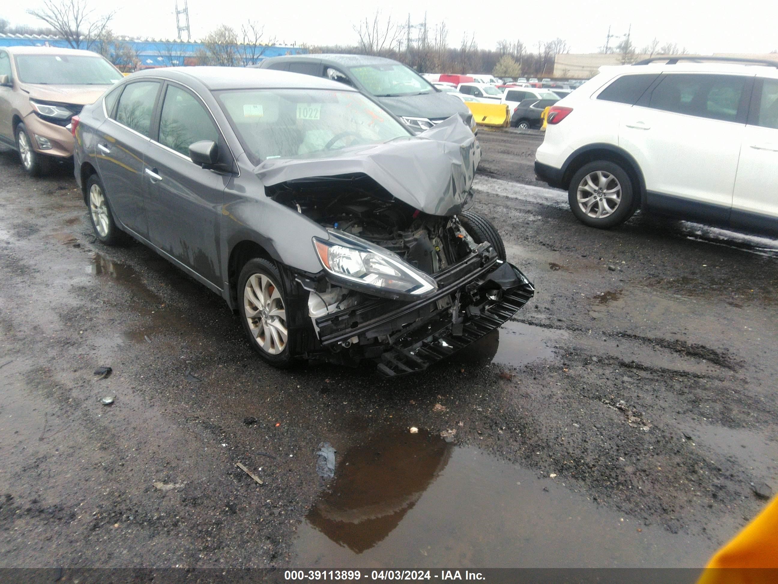 nissan sentra 2019 3n1ab7ap5ky333230