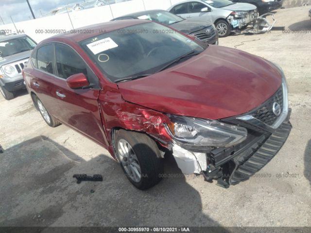 nissan sentra 2019 3n1ab7ap5ky348598