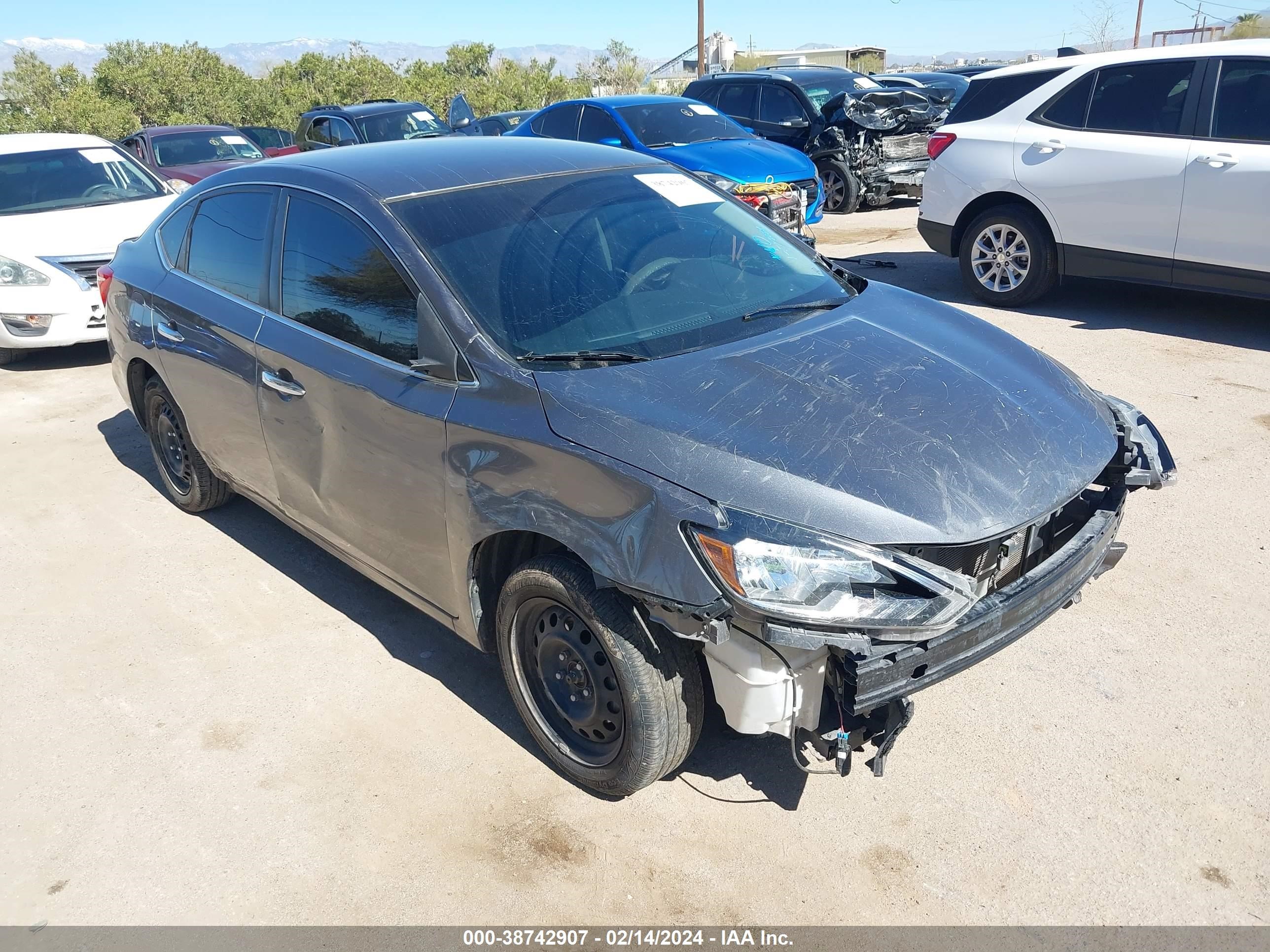 nissan sentra 2019 3n1ab7ap5ky433702