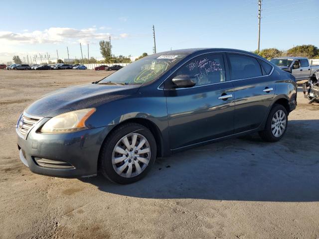 nissan sentra s 2013 3n1ab7ap6dl643743