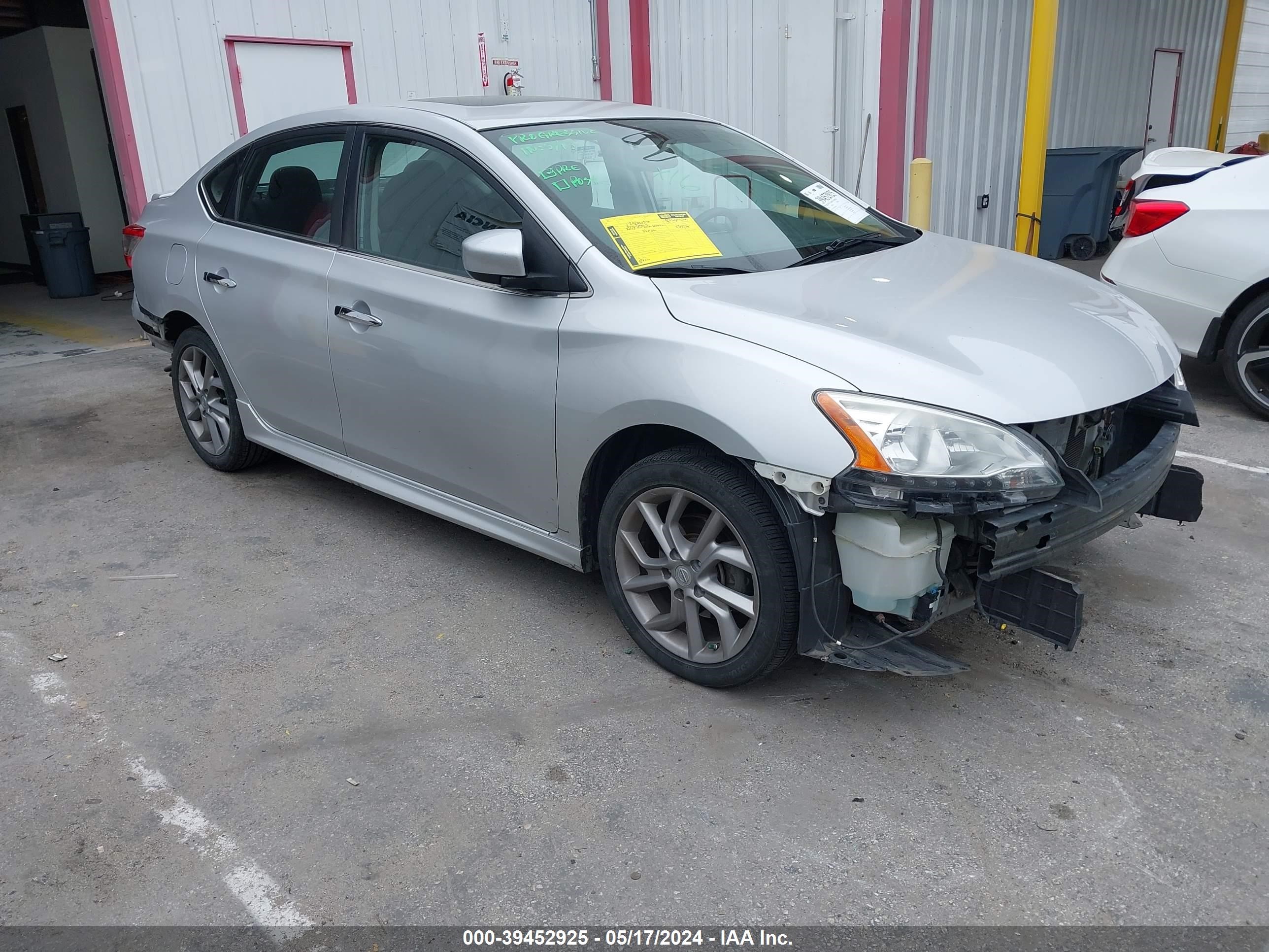 nissan sentra 2013 3n1ab7ap6dl745382