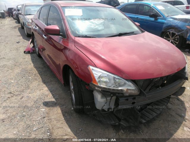 nissan sentra 2014 3n1ab7ap6el609593