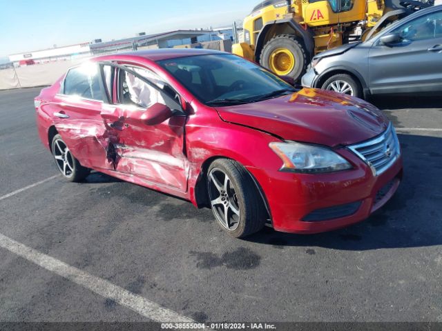 nissan sentra 2014 3n1ab7ap6el609707