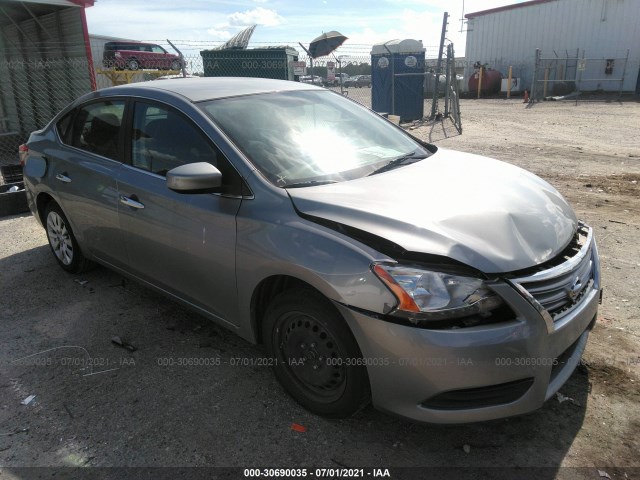 nissan sentra 2014 3n1ab7ap6el616740