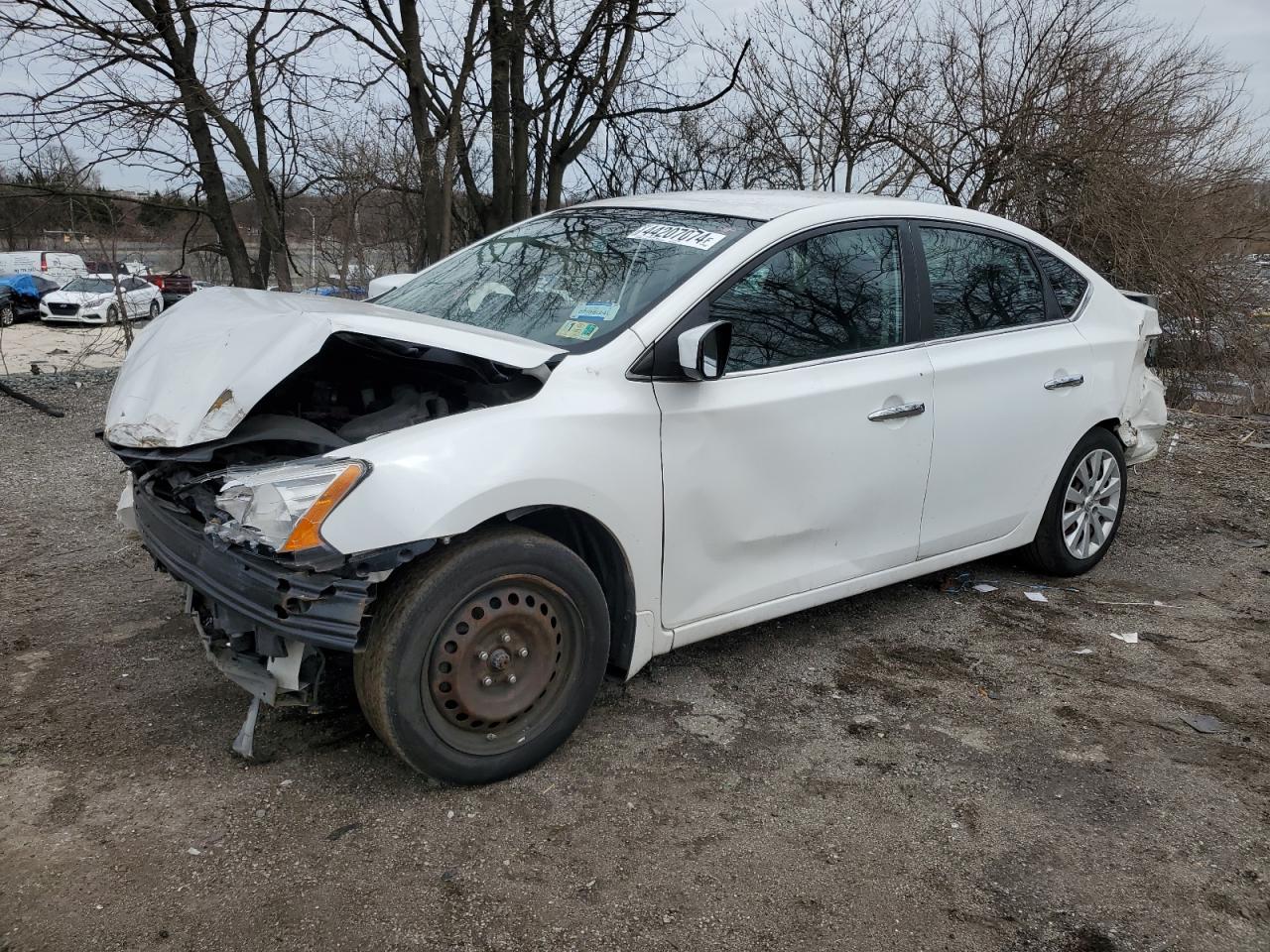 nissan sentra 2014 3n1ab7ap6el622988