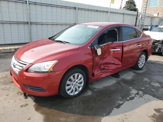 nissan sentra 2014 3n1ab7ap6el630234