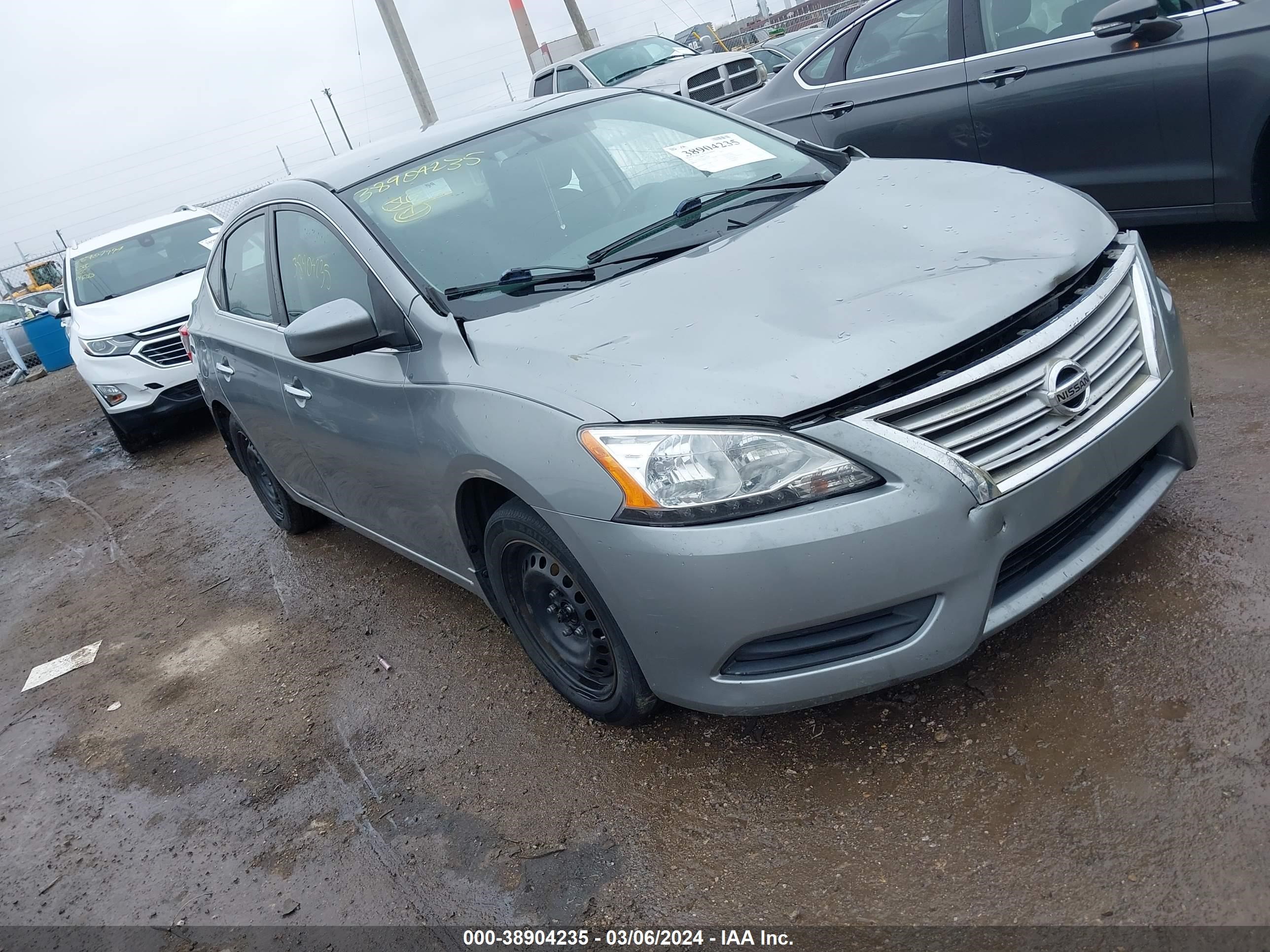 nissan sentra 2014 3n1ab7ap6el635448