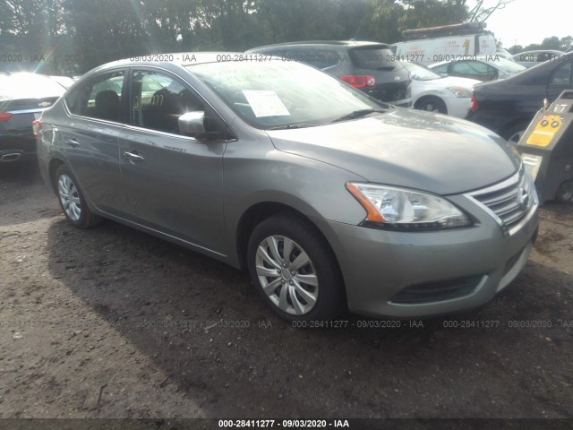 nissan sentra 2014 3n1ab7ap6el637846