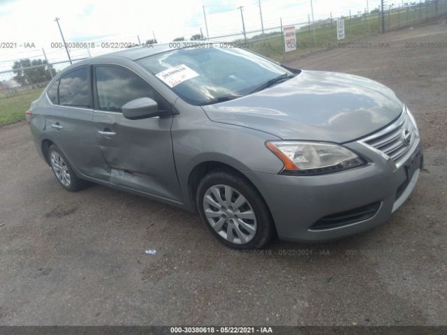 nissan sentra 2014 3n1ab7ap6el643517