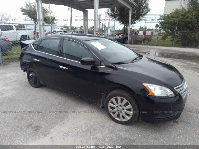 nissan sentra 2014 3n1ab7ap6el654968