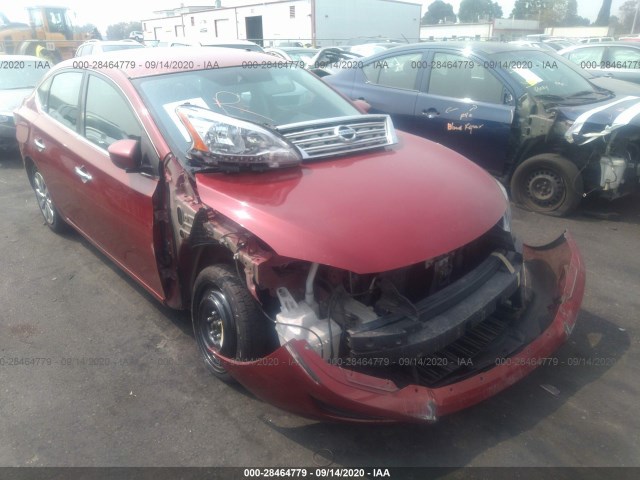 nissan sentra 2014 3n1ab7ap6el655912