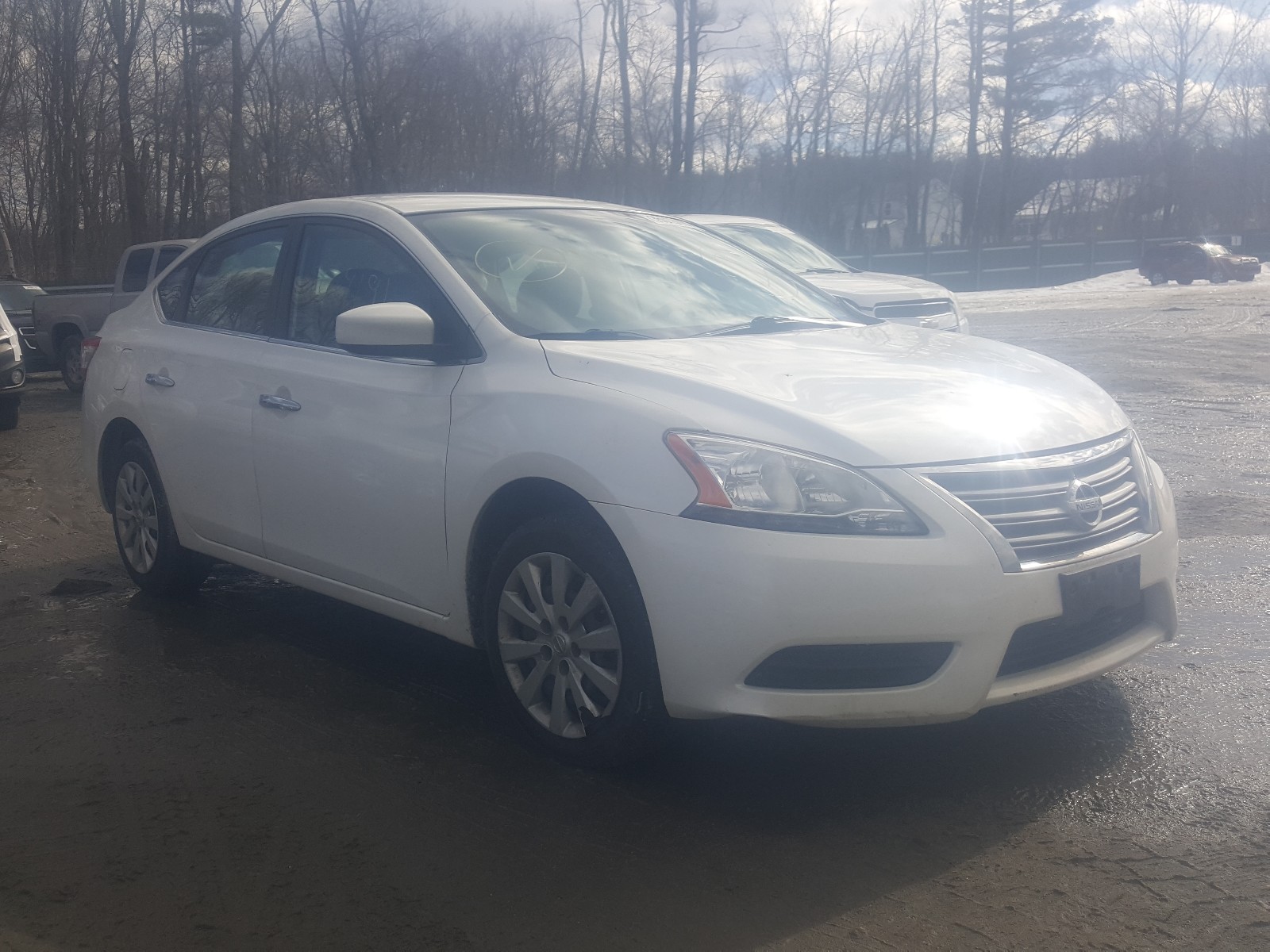 nissan sentra s 2014 3n1ab7ap6el663332