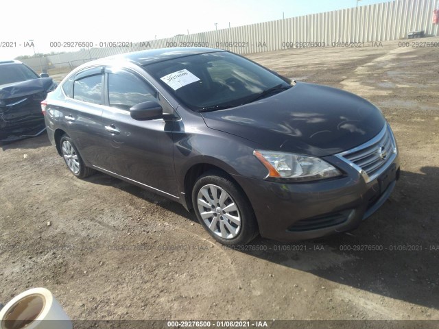 nissan sentra 2014 3n1ab7ap6el674279