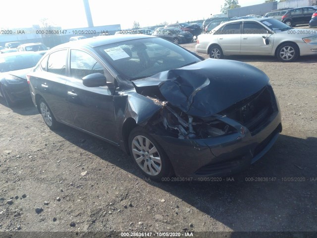 nissan sentra 2014 3n1ab7ap6el682785