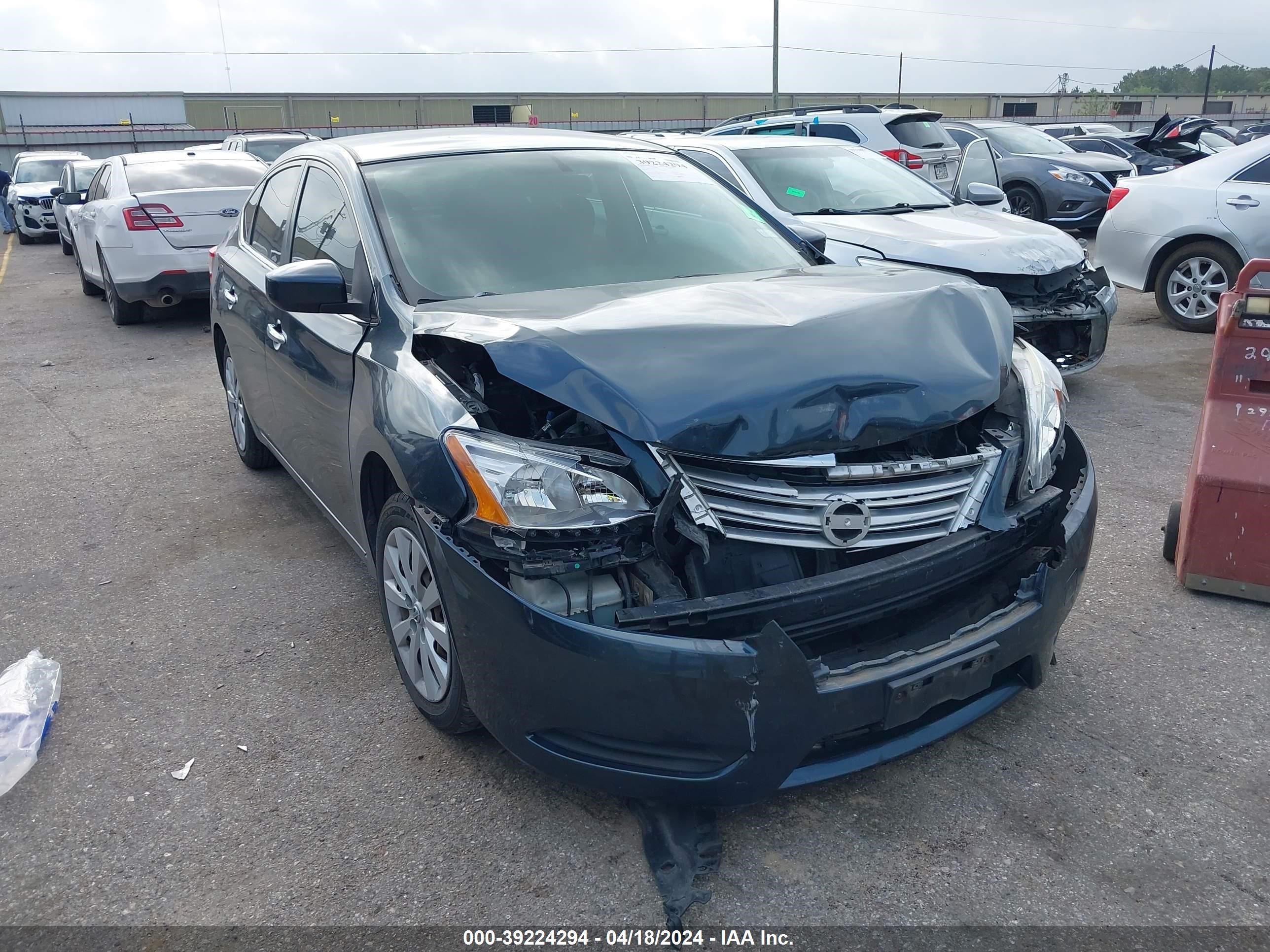 nissan sentra 2014 3n1ab7ap6el682978