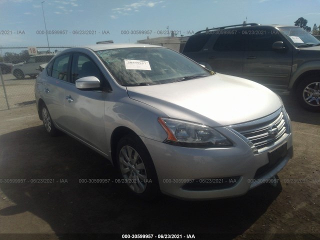 nissan sentra 2014 3n1ab7ap6el685198