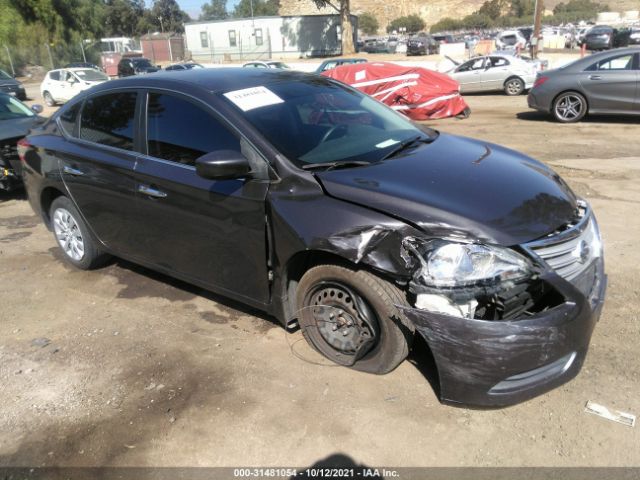 nissan sentra 2014 3n1ab7ap6el685718