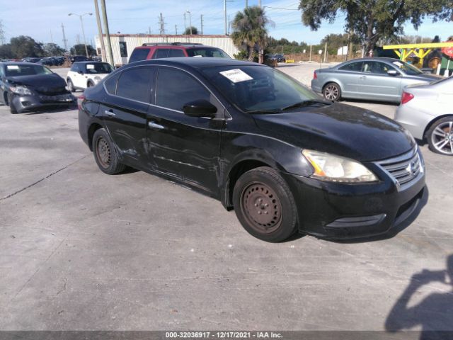 nissan sentra 2014 3n1ab7ap6el689512