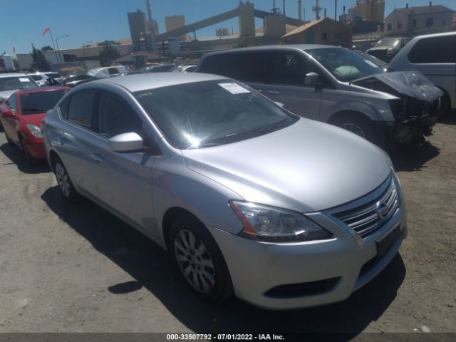 nissan sentra 2014 3n1ab7ap6ey205776