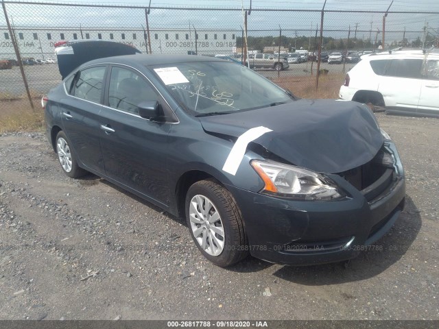 nissan sentra 2014 3n1ab7ap6ey210850