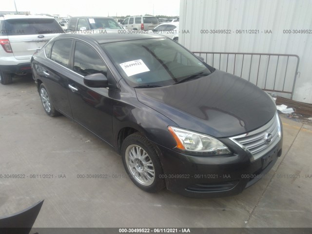 nissan sentra 2014 3n1ab7ap6ey215143