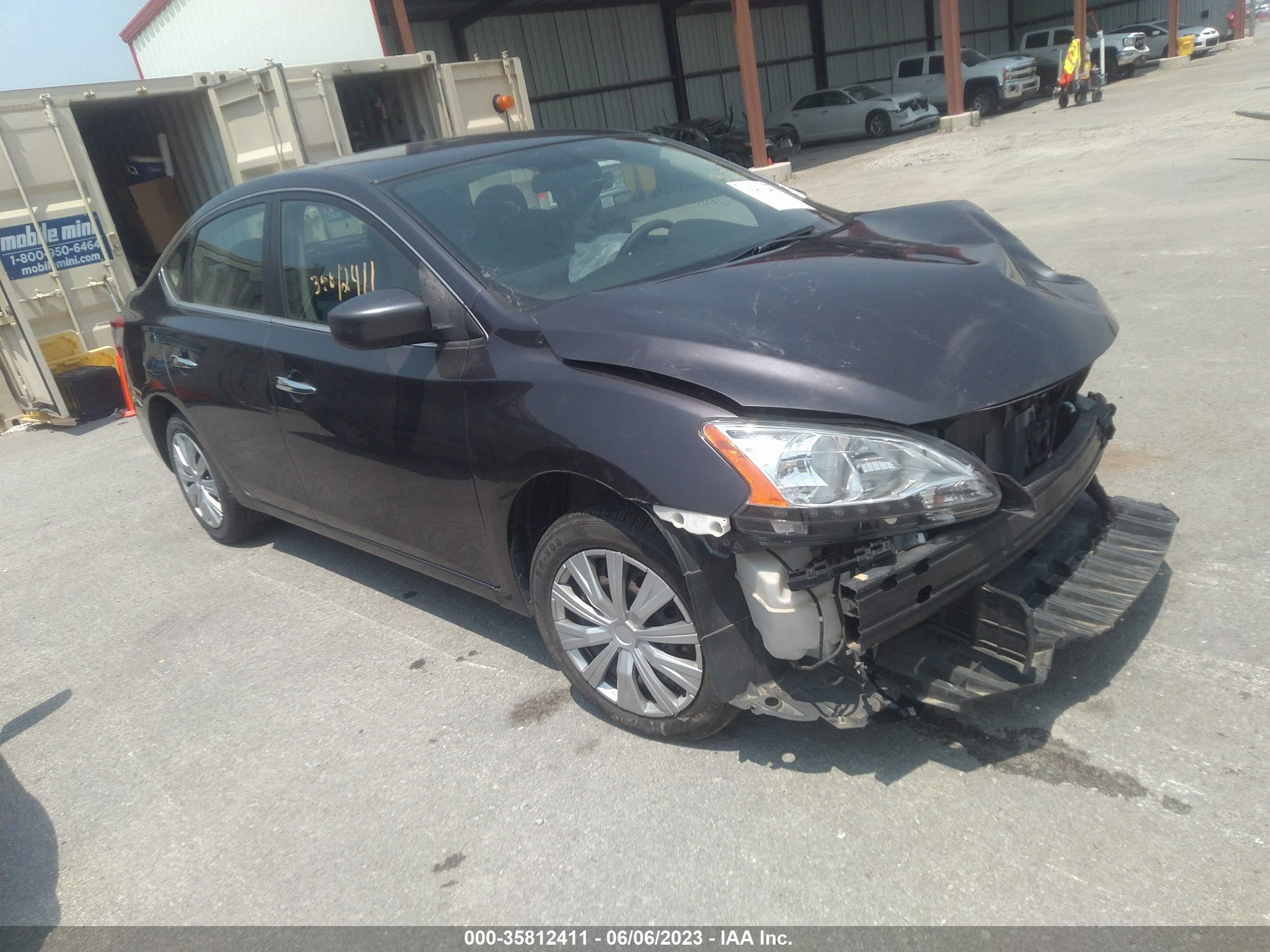 nissan sentra 2014 3n1ab7ap6ey223047