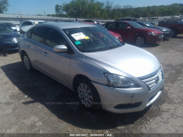 nissan sentra 2014 3n1ab7ap6ey229270