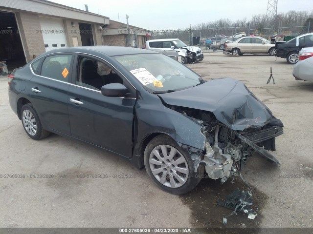 nissan sentra 2014 3n1ab7ap6ey236333