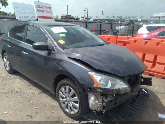 nissan sentra 2014 3n1ab7ap6ey238941