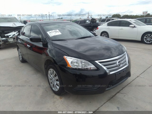 nissan sentra 2014 3n1ab7ap6ey241709