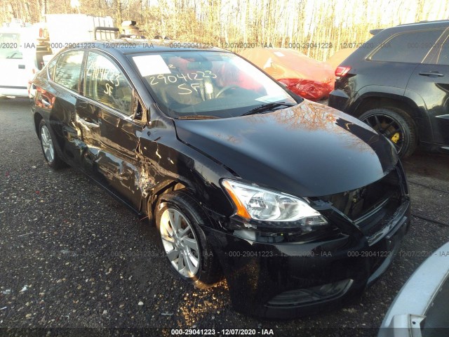 nissan sentra 2014 3n1ab7ap6ey247896