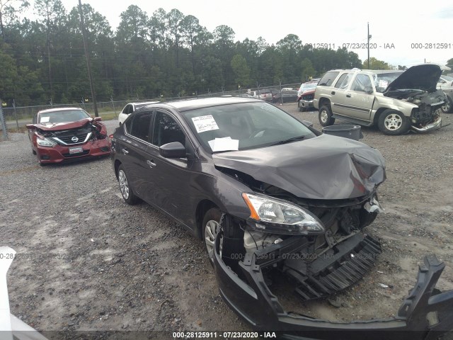 nissan sentra 2014 3n1ab7ap6ey252709