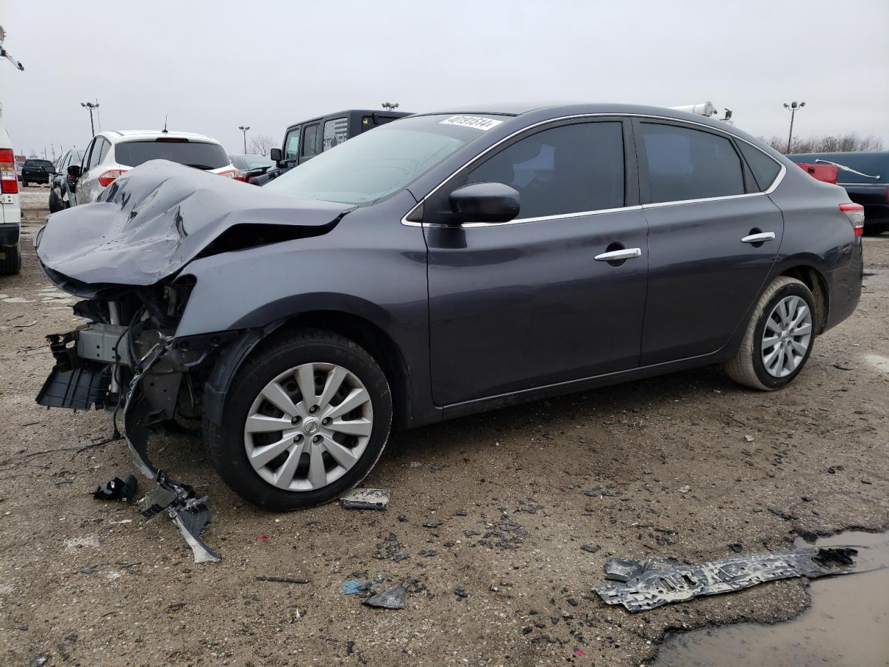 nissan sentra 2014 3n1ab7ap6ey255870