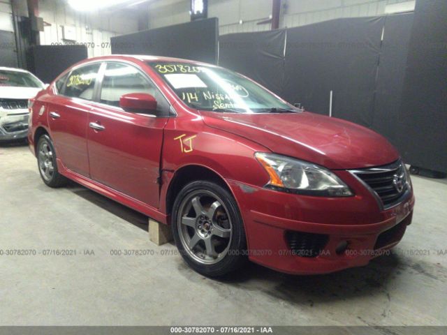 nissan sentra 2014 3n1ab7ap6ey283992