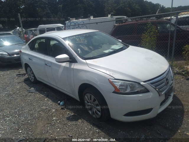 nissan sentra 2014 3n1ab7ap6ey305246