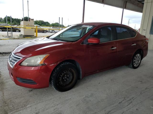 nissan sentra s 2014 3n1ab7ap6ey307157