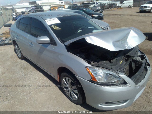 nissan sentra 2014 3n1ab7ap6ey307241