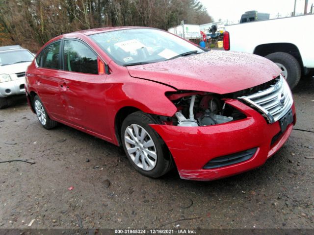 nissan sentra 2014 3n1ab7ap6ey318952