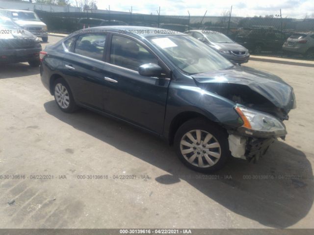 nissan sentra 2014 3n1ab7ap6ey324850