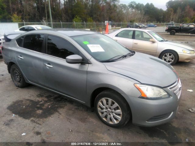 nissan sentra 2014 3n1ab7ap6ey331748