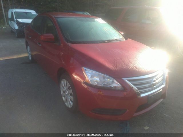 nissan sentra 2014 3n1ab7ap6ey339977