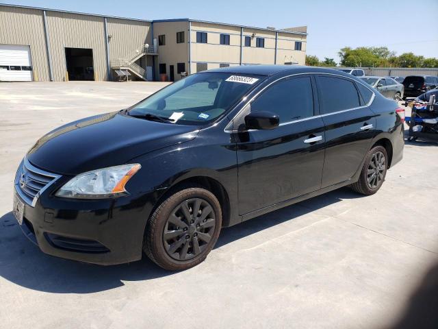 nissan sentra s 2015 3n1ab7ap6fl641543