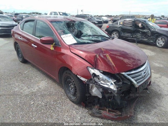 nissan sentra 2015 3n1ab7ap6fl656768