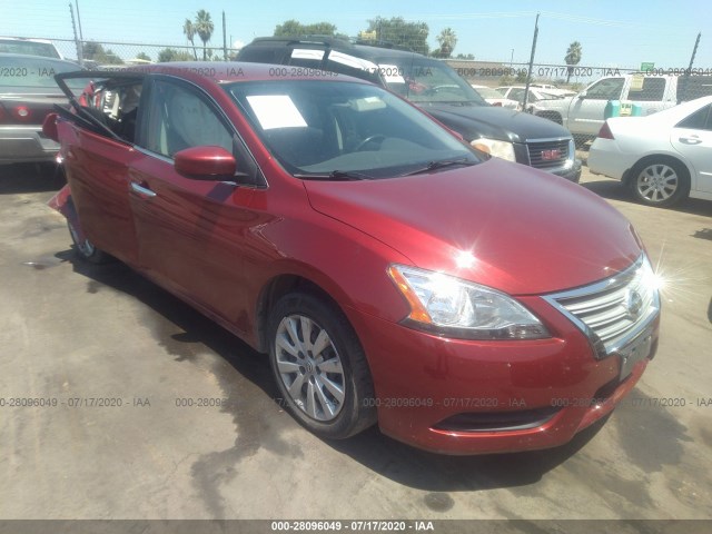 nissan sentra 2015 3n1ab7ap6fl657340