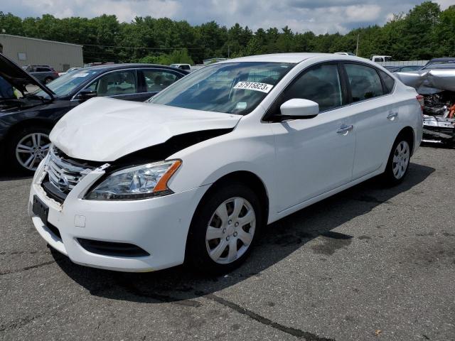 nissan sentra s 2015 3n1ab7ap6fl660321