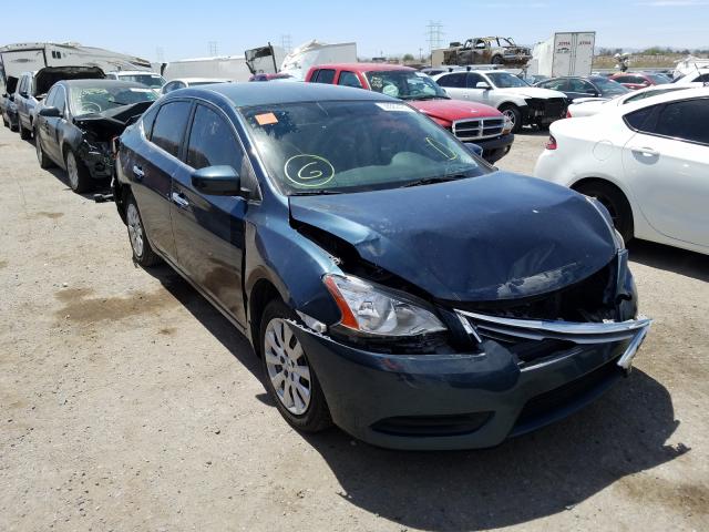 nissan sentra s 2015 3n1ab7ap6fl688426